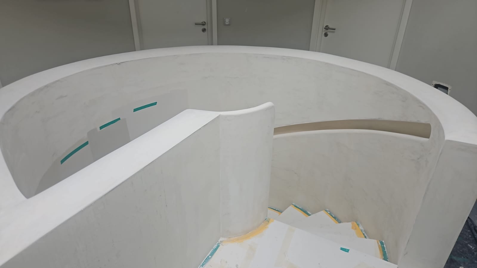 Renovierung einer Wendeltreppe